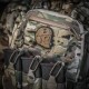 Патч нашивка War is Hell 3D PVC Coyote