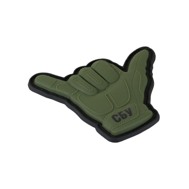 Патч нашивка Shaka СБУ PVC Olive
