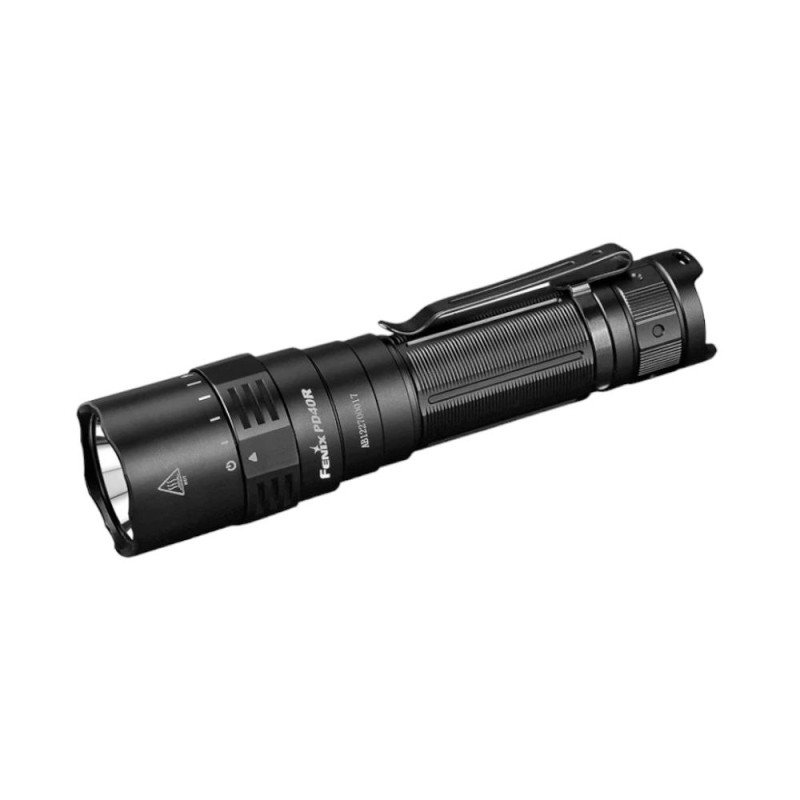 Ліхтар ручний Fenix PD40R V2.0 + подарунок Ліхтар Fenix E01 V2.0 Чорний