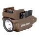 Фонарь с ЛЦВ Olight Baldr Mini Desert Tan. Зеленый ЛЦВ Койот