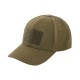 Бейсболка тактична M-TAC Elite Flex Rip-Stop Dark Olive з липучкою Олива