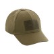 Бейсболка тактична M-TAC Elite Flex Rip-Stop Dark Olive з липучкою Олива