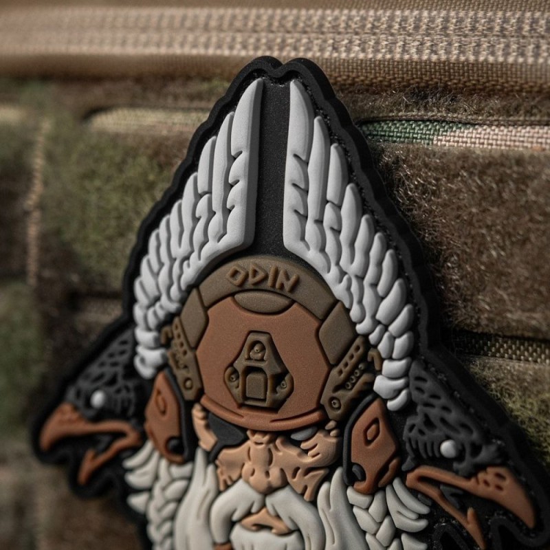Патч Odin Tactical 3D PVC White/Coyote