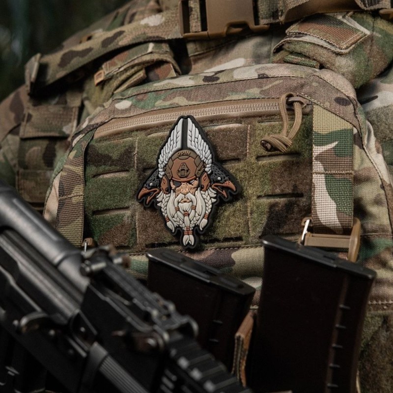Патч Odin Tactical 3D PVC White/Coyote