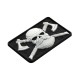 Патч Bearded Skull 3D PVC Black/White