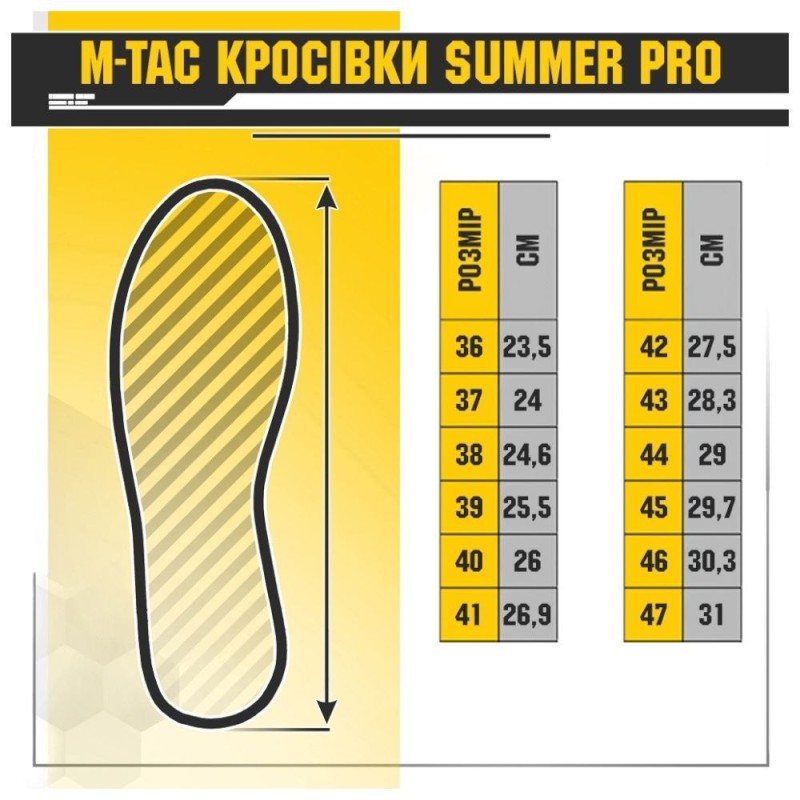 Кросівки M-Tac Summer PRO Чорний