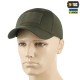 Бейсболка тактична M-TAC Elite Flex Rip-Stop Army Olive з липучкою Олива