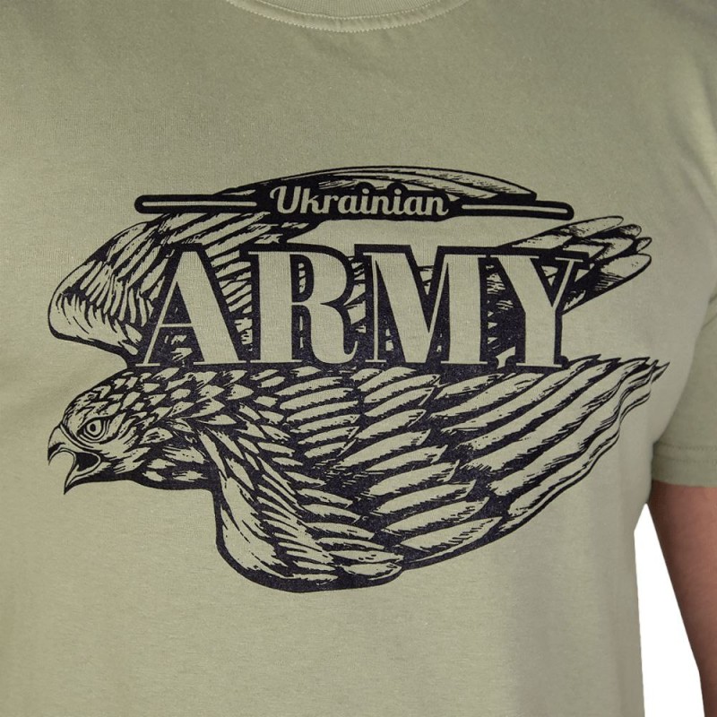 Футболка Bavovna Ukrainian Army Хаки
