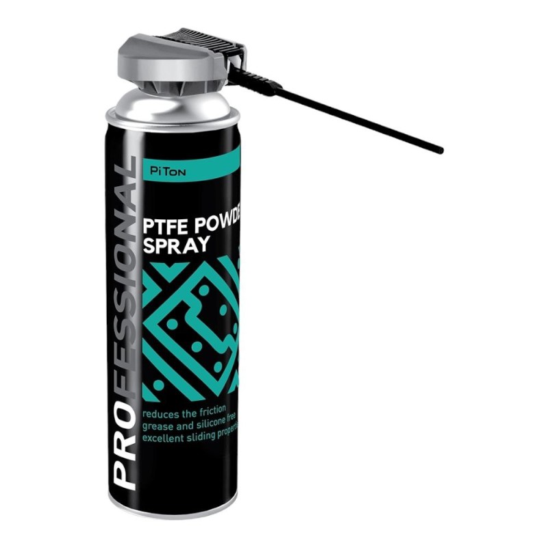 Мастило сухе тефлонове PTFE PITON PRO, спрей 500мл