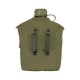 Фляга тактична у чохлі 2E Flask WB01, 1л, з кружкою (казанком) Олива