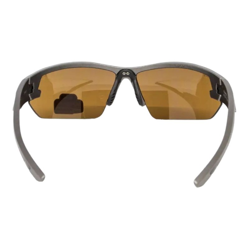 Окуляри захисні Venture Gear Tactical Semtex 2.0 Gun Metal (bronze) Anti-Fog, коричневі оправа металік Сірий