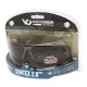 Окуляри захисні Venture Gear Tactical Semtex 2.0 Gun Metal (bronze) Anti-Fog, коричневі оправа металік Сірий