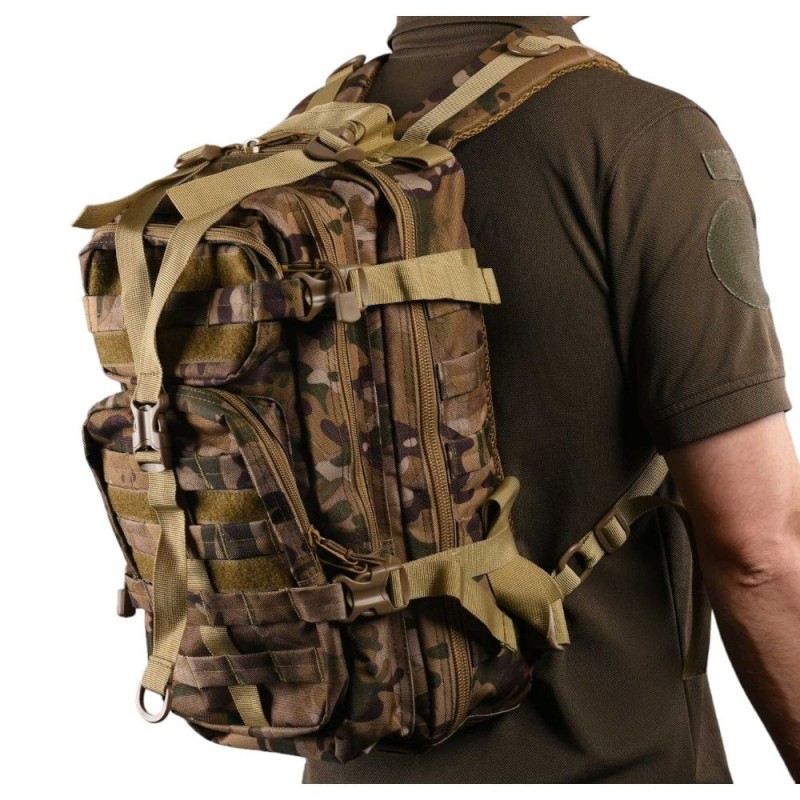 Рюкзак тактичний 2Е, 25L, Molle MultiCam