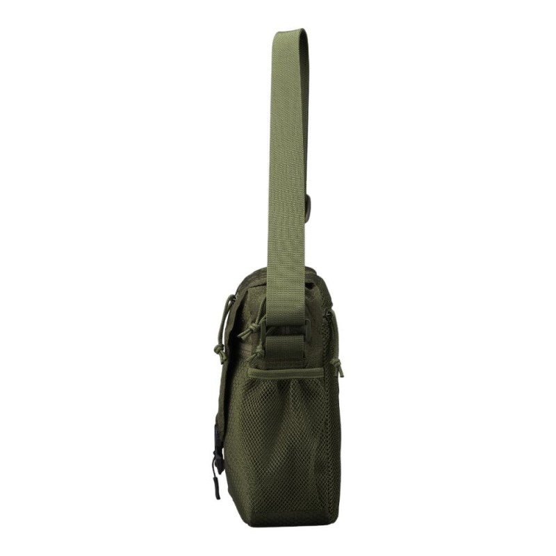 Сумка плечова 2Е Tactical, магнітний замок, 5 карманів Хаки