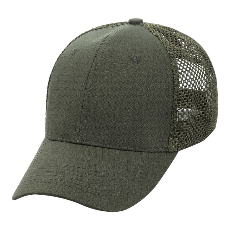 Бейсболка M-TAC з сіткою Flex Rip-Stop Army Olive Олива