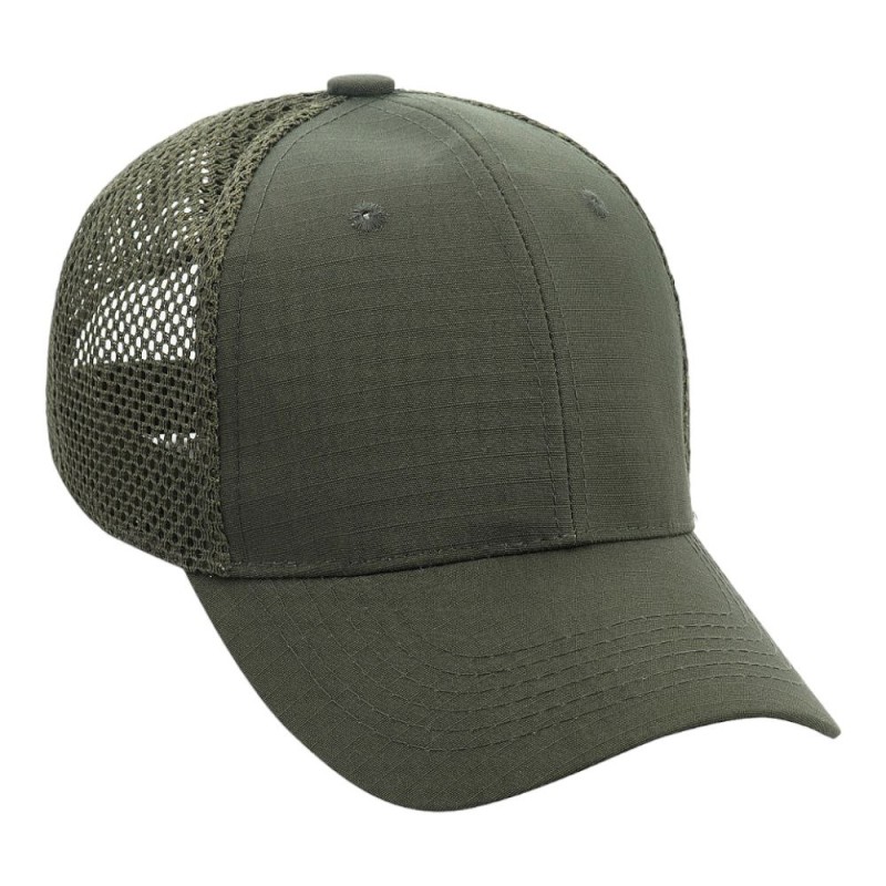 Бейсболка M-TAC з сіткою Flex Rip-Stop Army Olive Олива