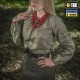 Вишиванка M-Tac 100% льон жіноча Олива