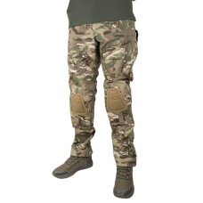 Штани тактичні Undolini Pentagon з наколінниками MultiCam M(р)