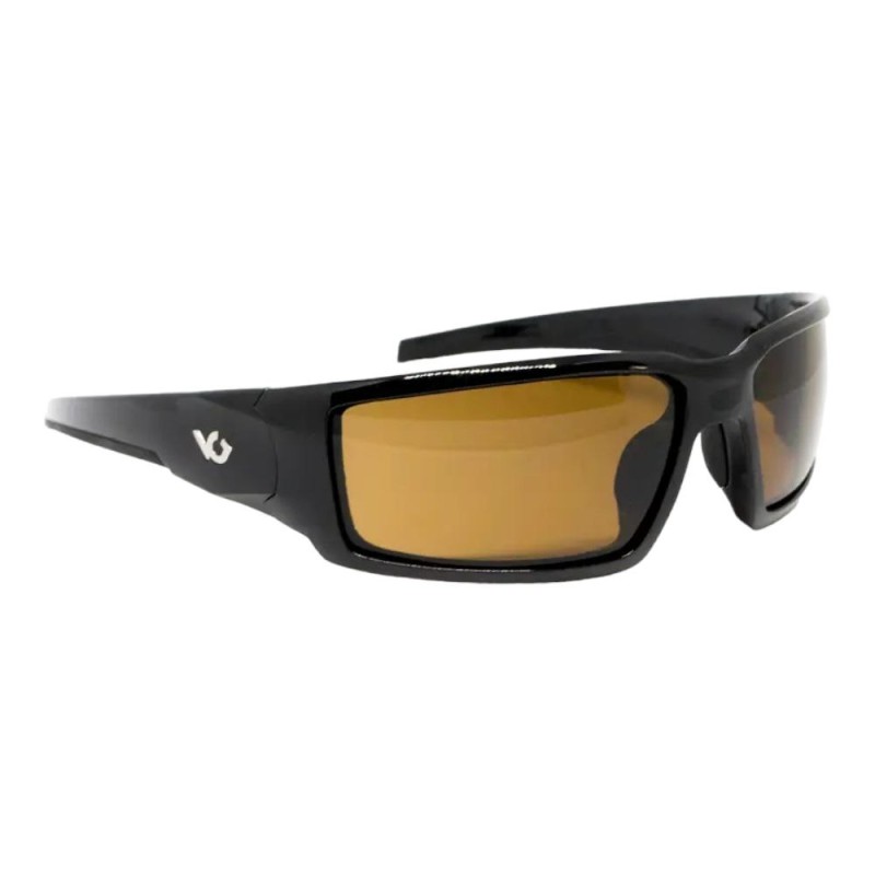 Очки защитные Venture Gear Pagosa (bronze) Anti-Fog в черной оправе Коричневый