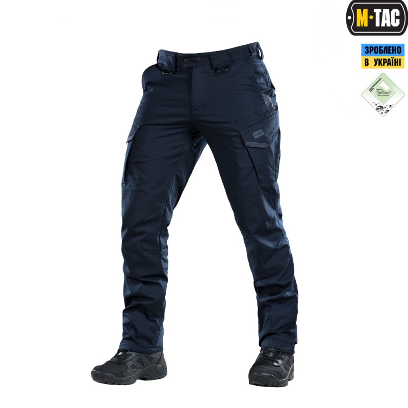Штани M-Tac Aggressor Gen.II Flex Dark Navy Blue Темно синій