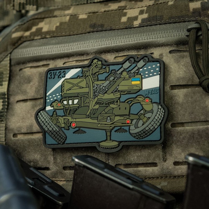 Нашивка M-Tac ЗУ-23 (PVC)