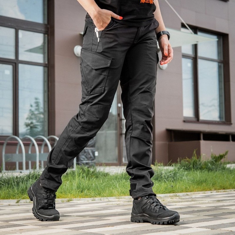 Штани M-Tac Aggressor Lady Flex Dark Navy Blue Чорний