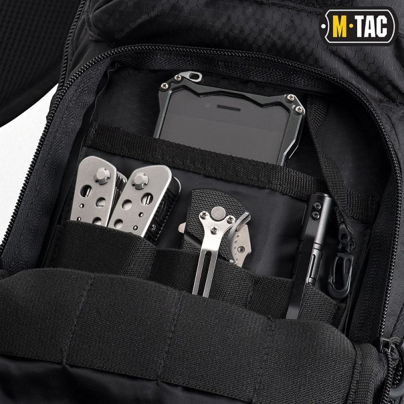 Сумка M-TAC Urban Line City Hunter Hexagone Bag Чорний