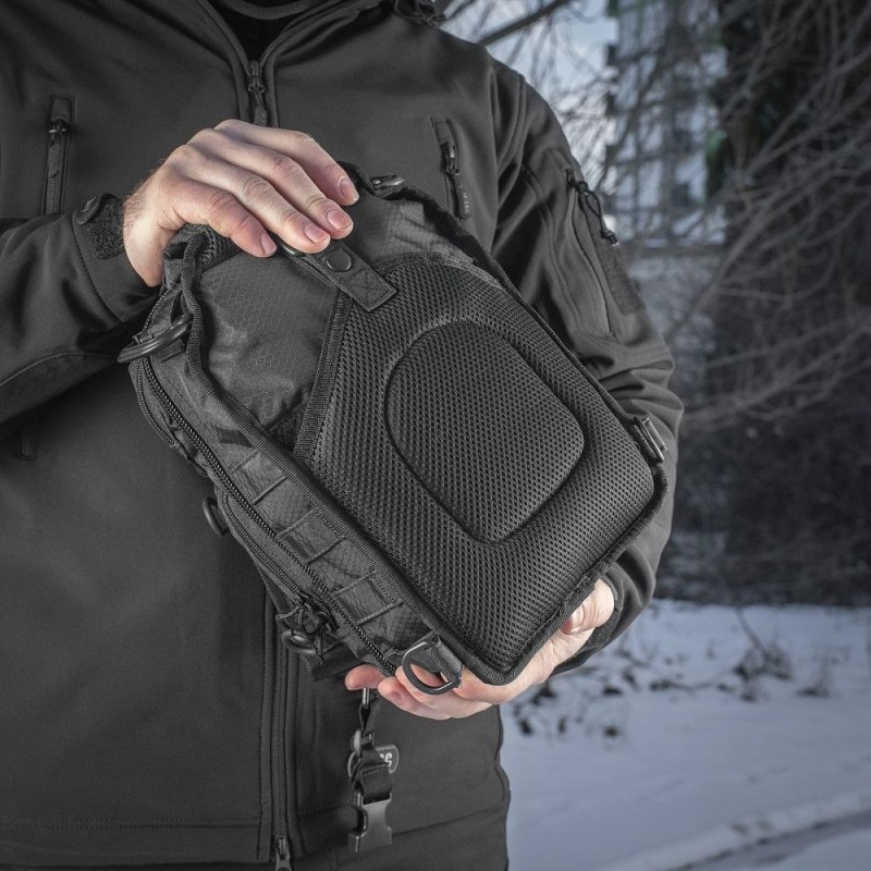 Сумка M-TAC Urban Line City Hunter Hexagone Bag Чорний