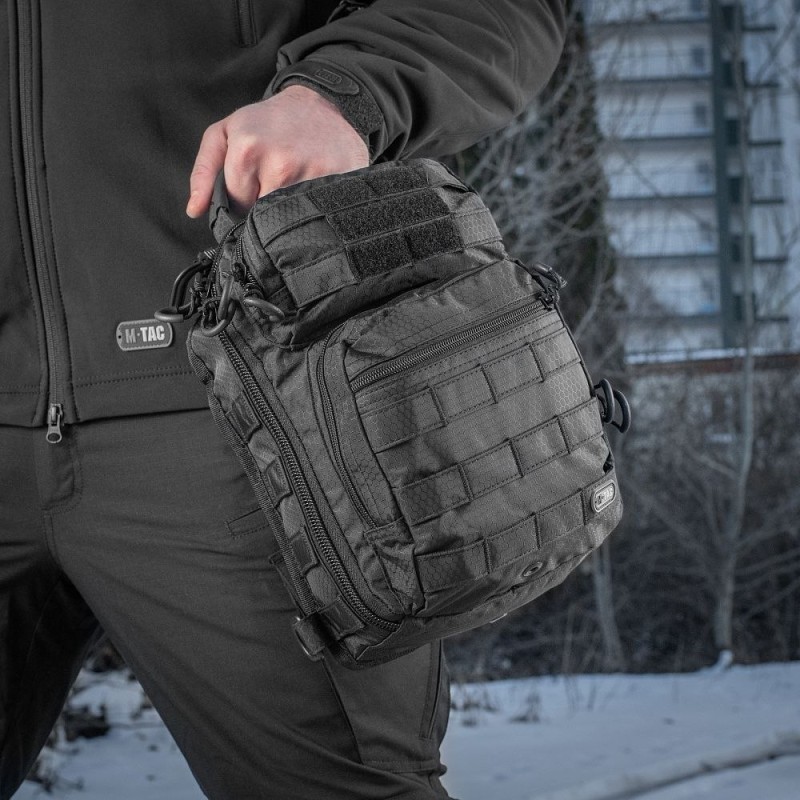 Сумка M-TAC Urban Line City Hunter Hexagone Bag Чорний