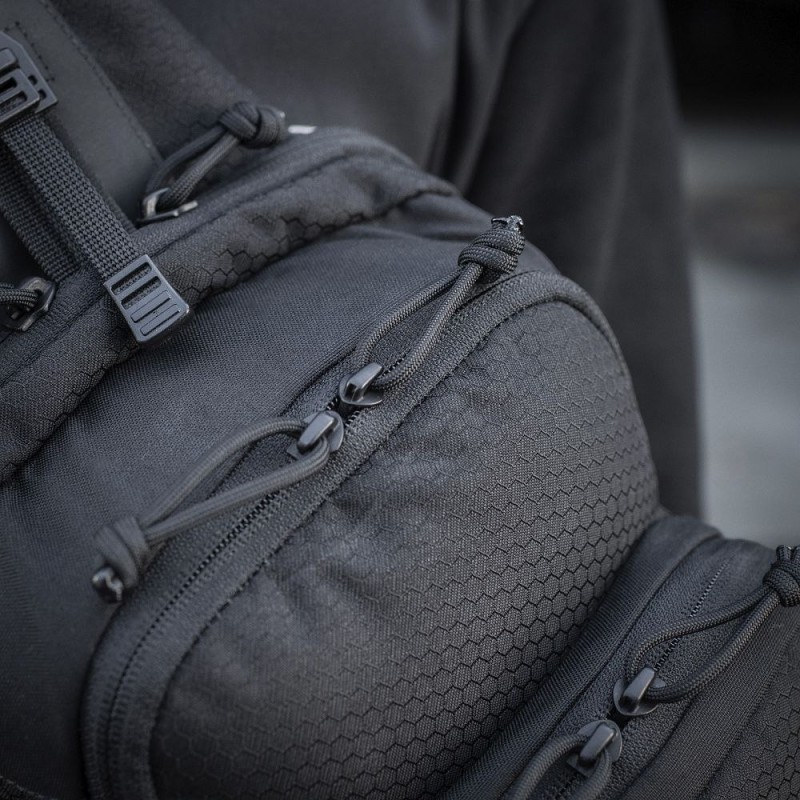 Сумка M-Tac Cross Bag Slim Elite Hex Чорний