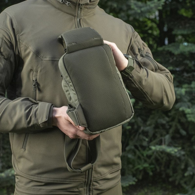 Сумка M-Tac Sling Pistol Bag Elite Hex Ranger Green Олива