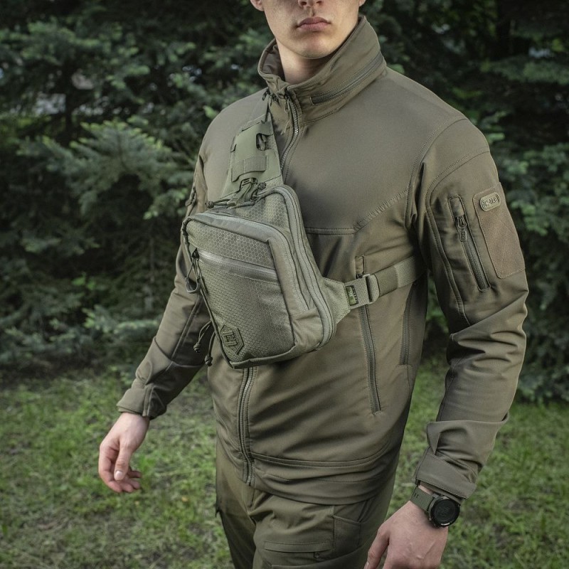 Сумка M-Tac Sling Pistol Bag Elite Hex Ranger Green Олива
