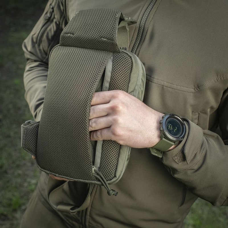Сумка M-Tac Sling Pistol Bag Elite Hex Ranger Green Олива