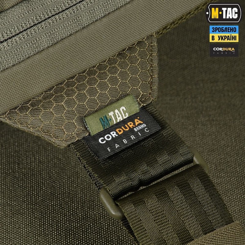 Сумка M-Tac Sling Pistol Bag Elite Hex з липучкою Ranger Green Олива