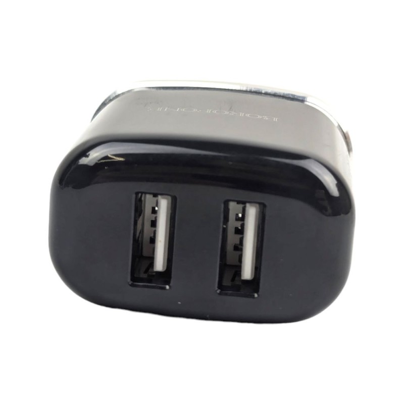 Зарядний пристрій Borofone 2 USB Black 2.4A