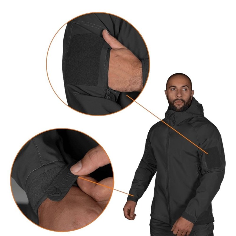 Куртка Stalker Softshell Чорний