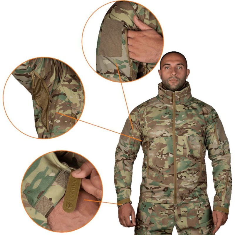 Куртка Soft shell Phantom System MultiCam