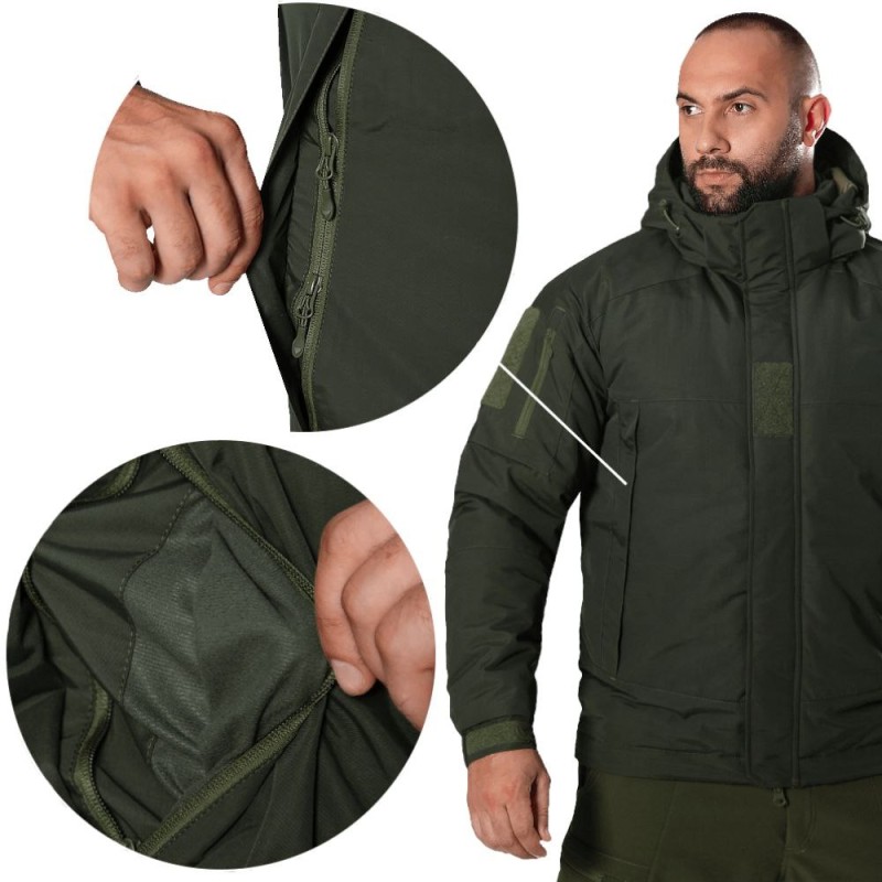 Куртка Defender 7 level Taslan Темна олива