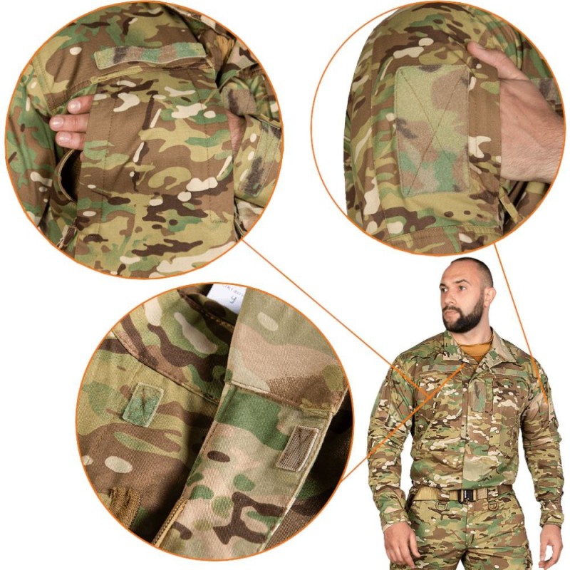Кітель Camotec Blitz Twill MultiCam