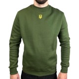 Світшот Basic Ray (золотий тризуб) Хаки XXL(р)