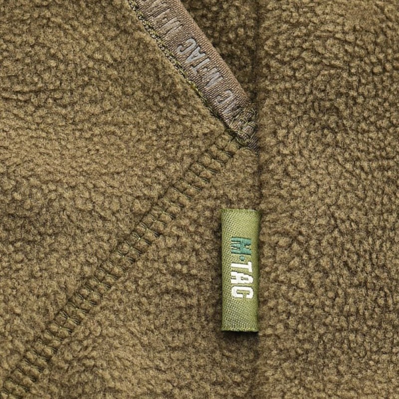 Кофта M-Tac Lite Microfleece Hoodie Dark Olive Масло