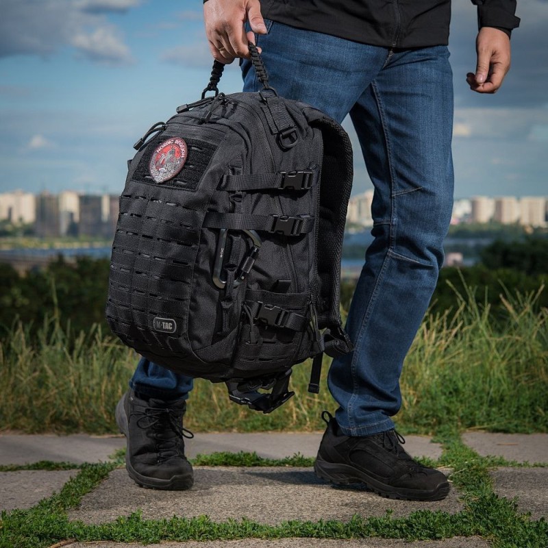 Рюкзак M-Tac Mission Pack Laser Cut black Чорний