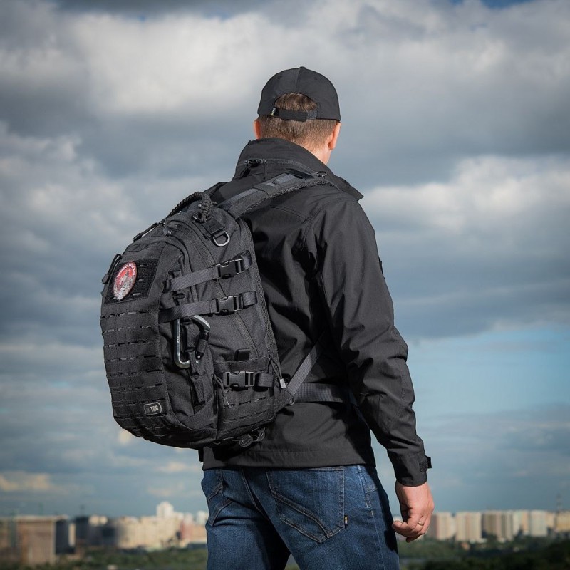 Рюкзак M-Tac Mission Pack Laser Cut black Чорний