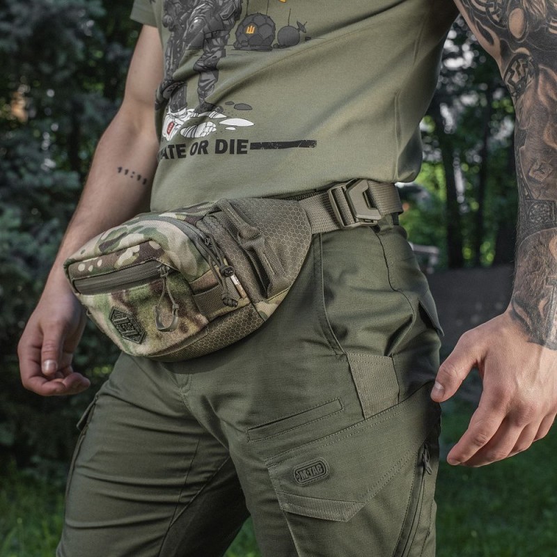 Сумка M-Tac Waist Bag Elite Hex Multicam/Ranger Green MultiCam