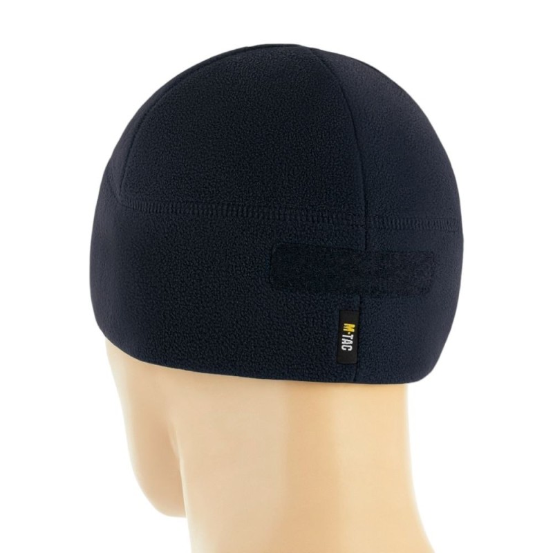 Шапка M-Tac Watch Cap Elite (320г/м2) з липучкою Dark Navy Blue Темно синій