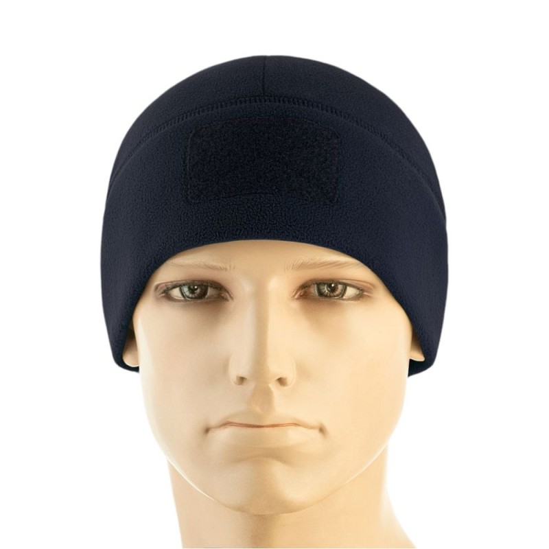Шапка M-Tac Watch Cap Elite (320г/м2) з липучкою Dark Navy Blue Темно синій