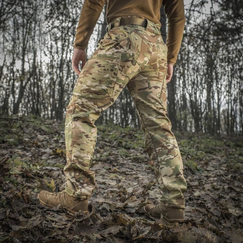Штани M-Tac Soft Shell Winter MultiCam