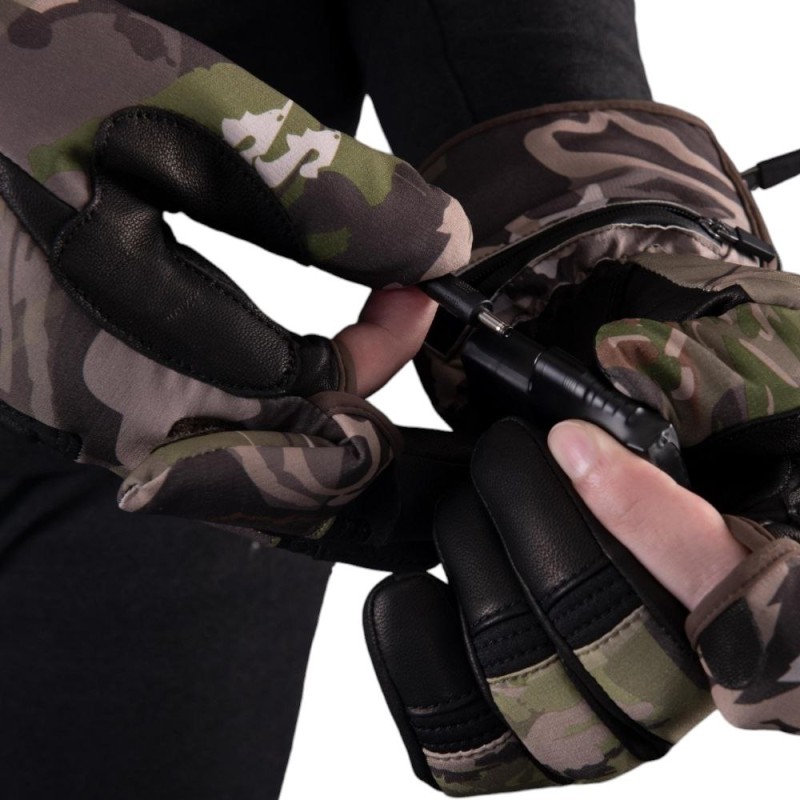 Рукавички з підігрівом 2E Hunter Camo (з джерелом живлення) Камуфляж