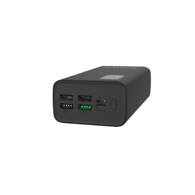 Повербанк Power Bank TPB-728S 30000mAh 22,5W QC+PD Чорний