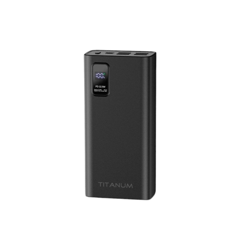 Повербанк Power Bank TPB-728S 30000mAh 22,5W QC+PD Чорний